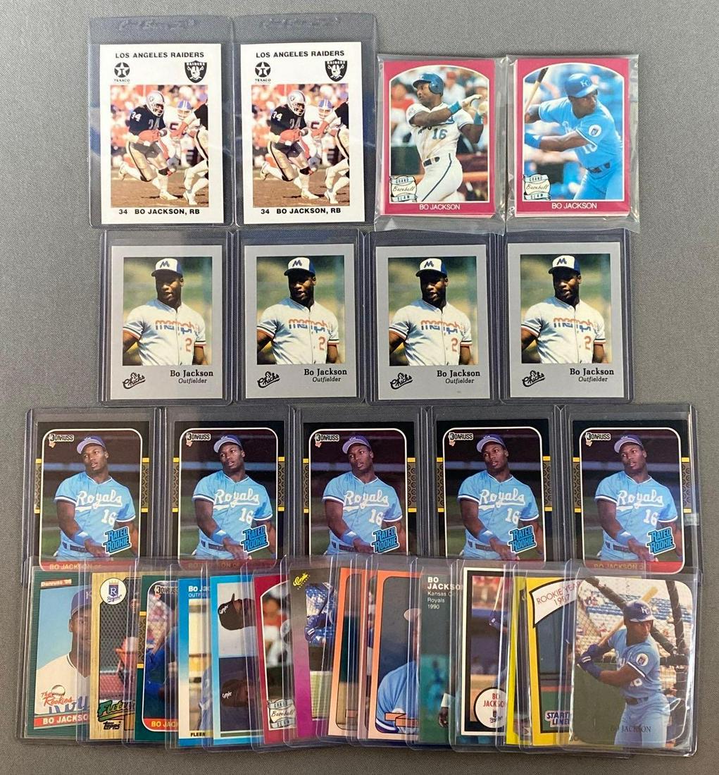 Group of 30 Bo Jackson Cards (1 of 2)
