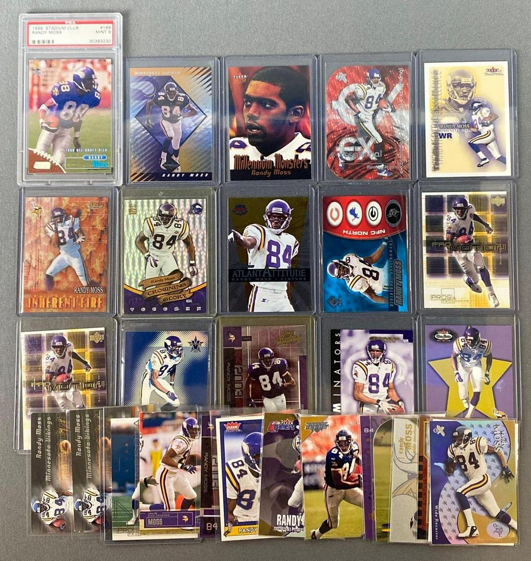 Group of 30 Randy Moss Cards (1 of 2)