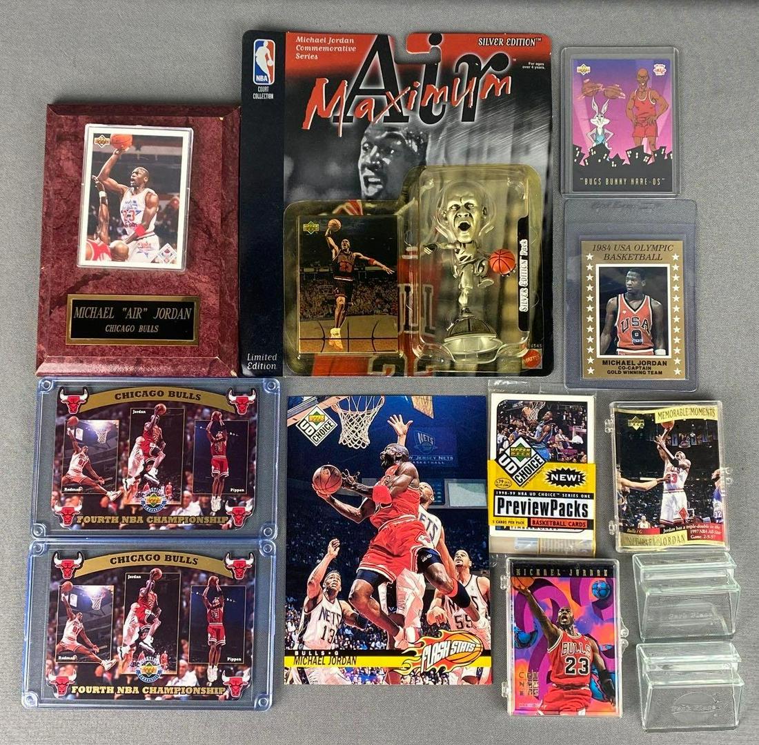 Group of 10 Assorted Michael Jordan Items (1 of 4)