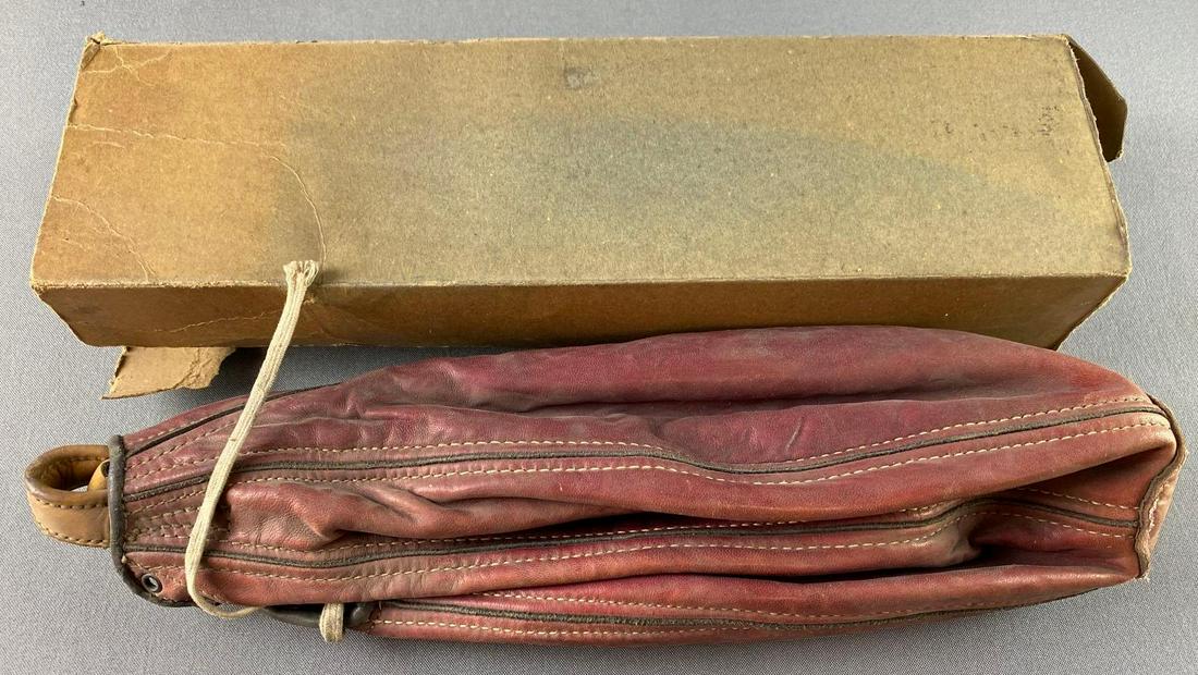 Gold Smith 76V Professional Model Boxing Speed Bag: NOS in original box. Measures 17 inches long. Includes some tearing on the box.