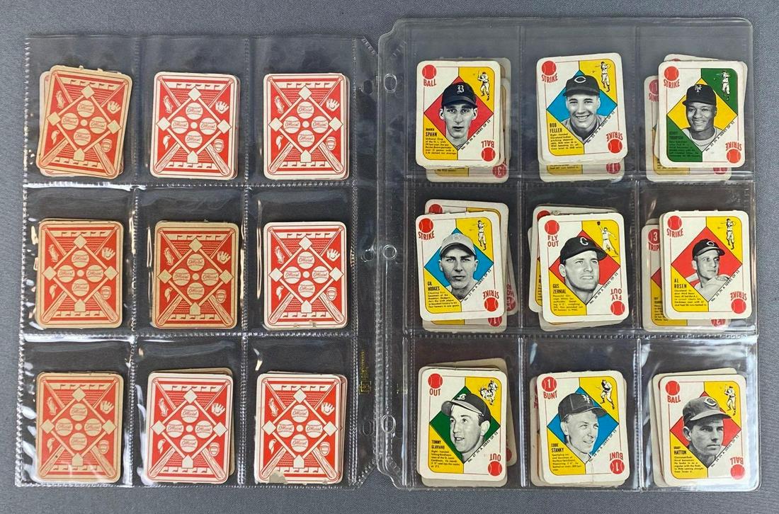 1951 Topps Red Back Baseball Card Set (1 of 8)