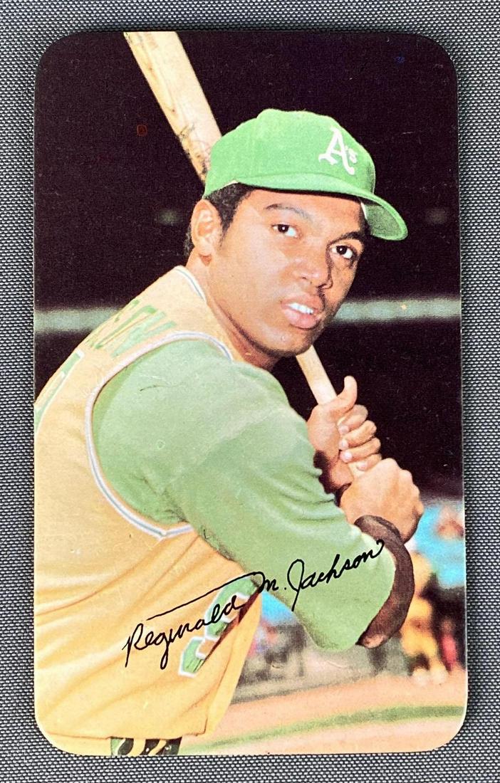 1971 Topps Super Reggie Jackson #38 Set Break (1 of 2)