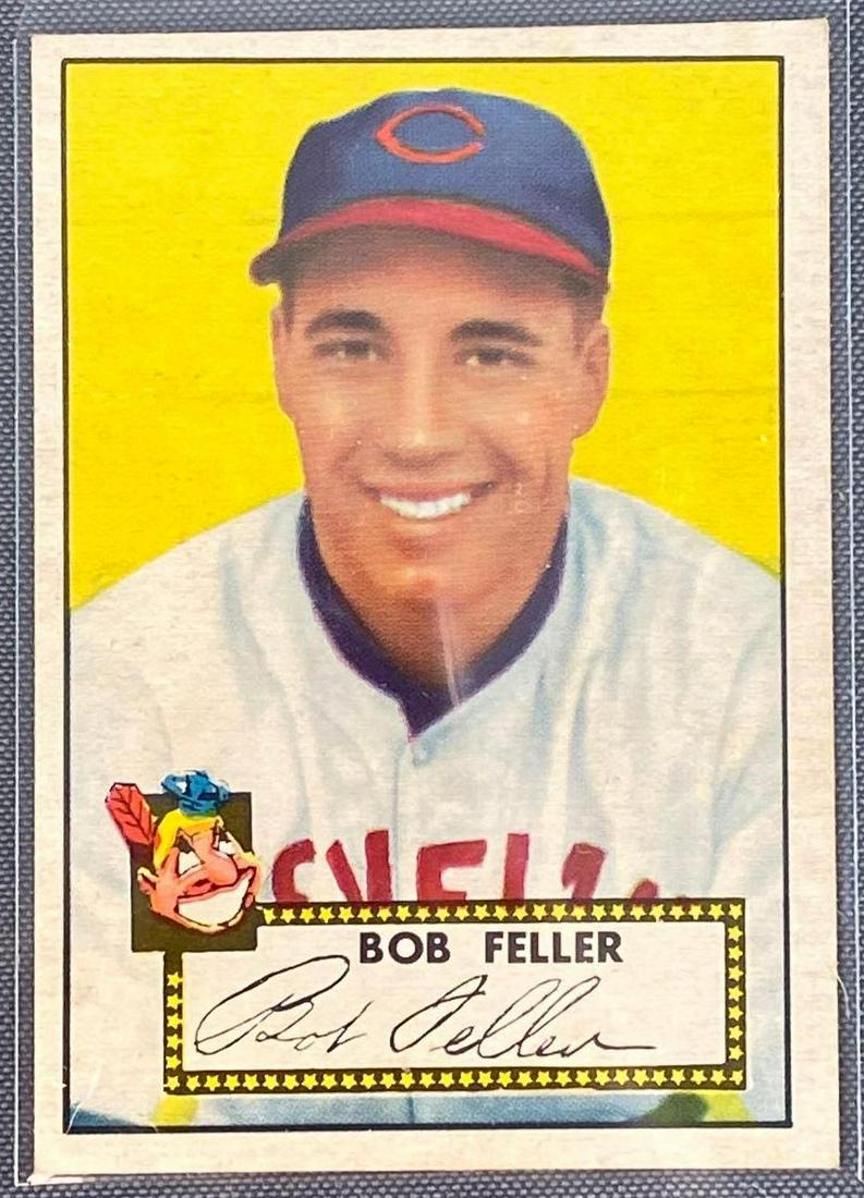1952 Topps Bob Feller #88  Set Break (1 of 3)