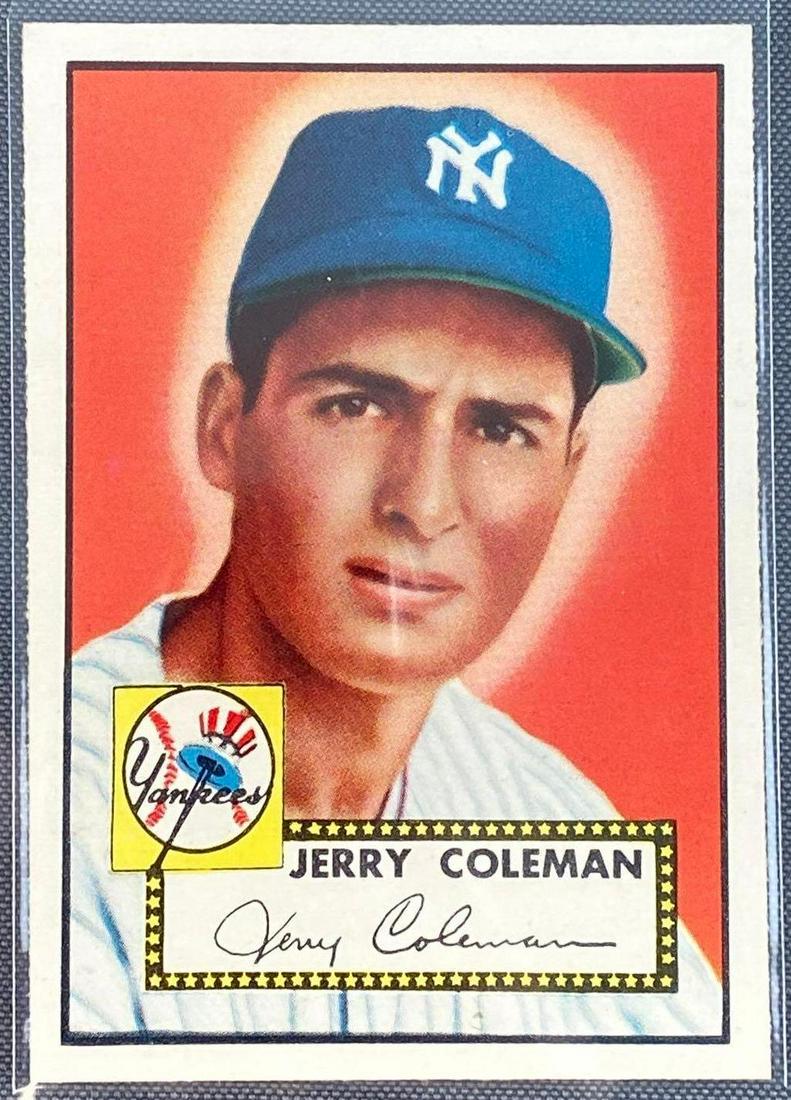 1952 Topps Jerry Coleman #237 Set Break (1 of 3)