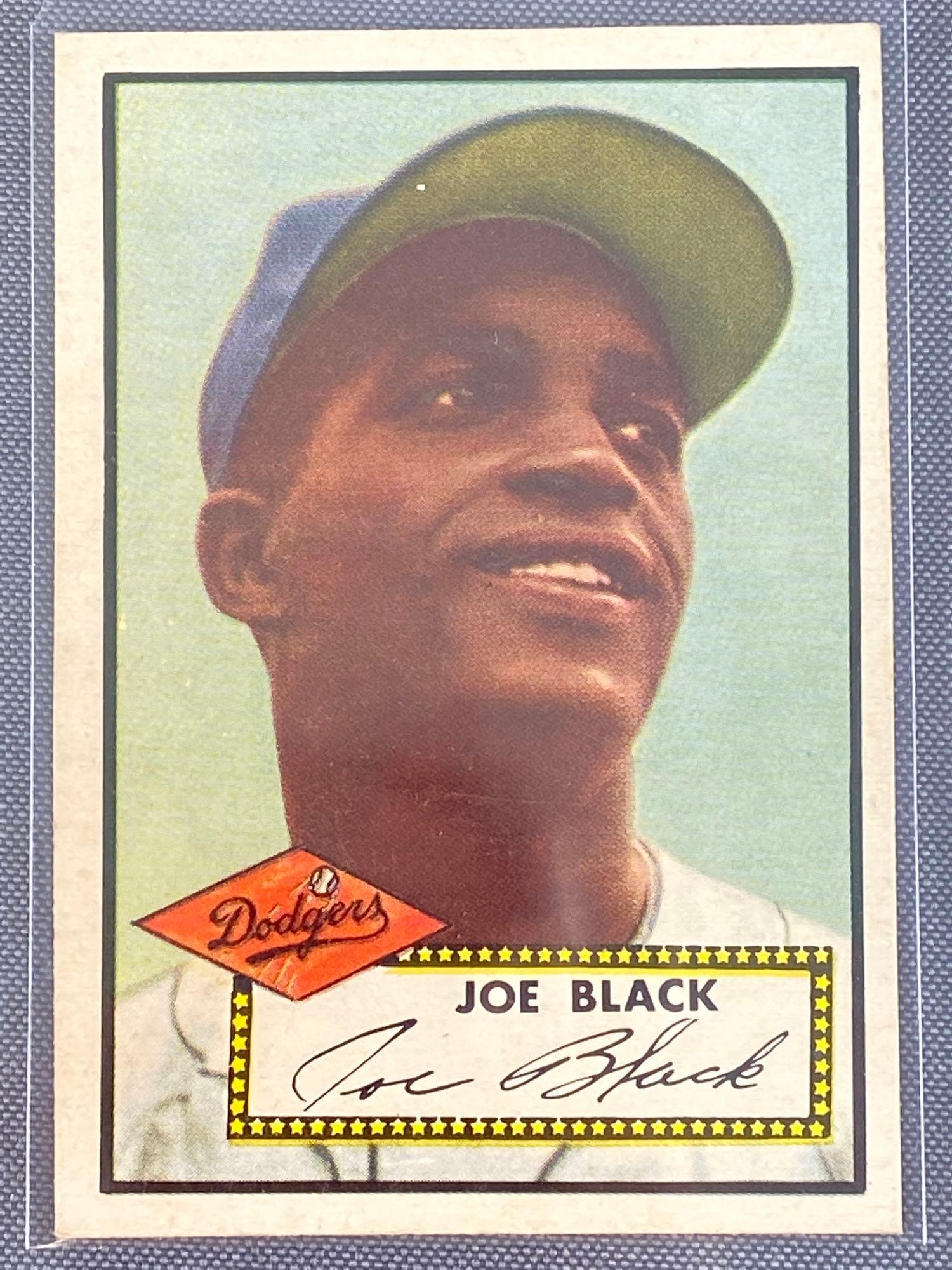 1952 Topps Joe Black #321 Set Break (1 of 3)