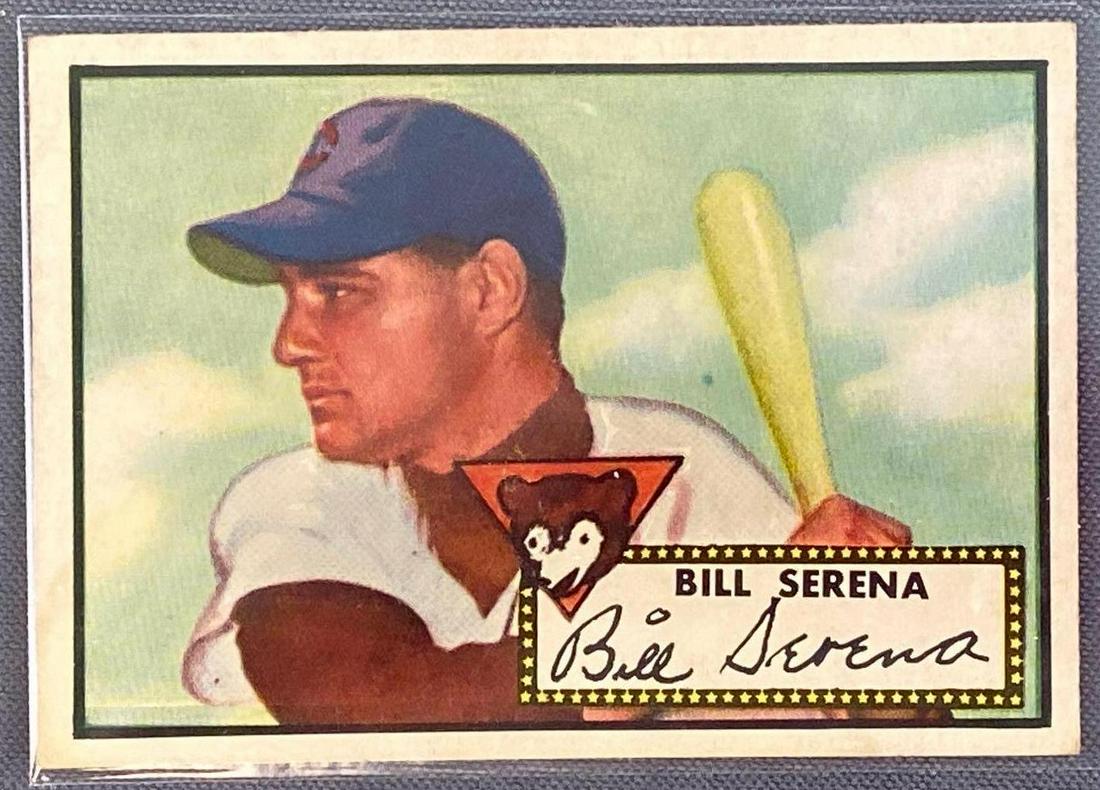 1952 Topps Bill Serena #325 Set Break (1 of 3)