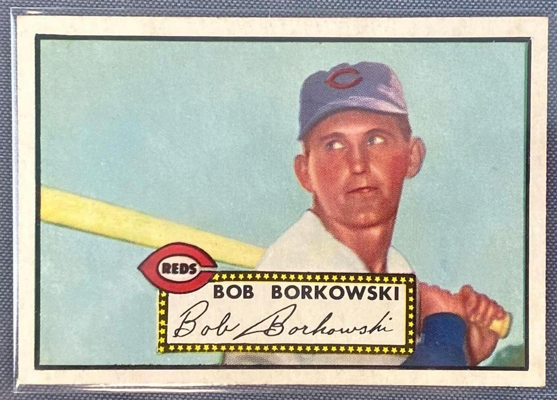 1952 Topps Bob Borkowski #328 Set Break (1 of 3)