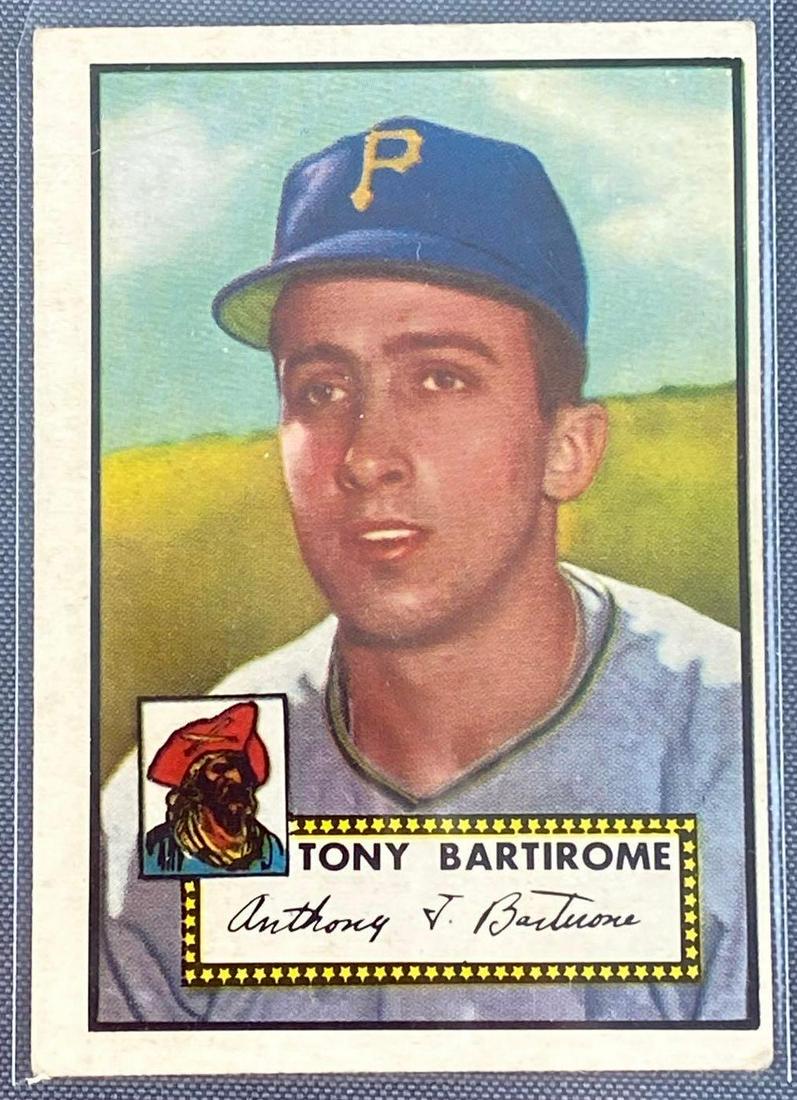 1952 Topps Tony Bartirome #332 Set Break (1 of 3)