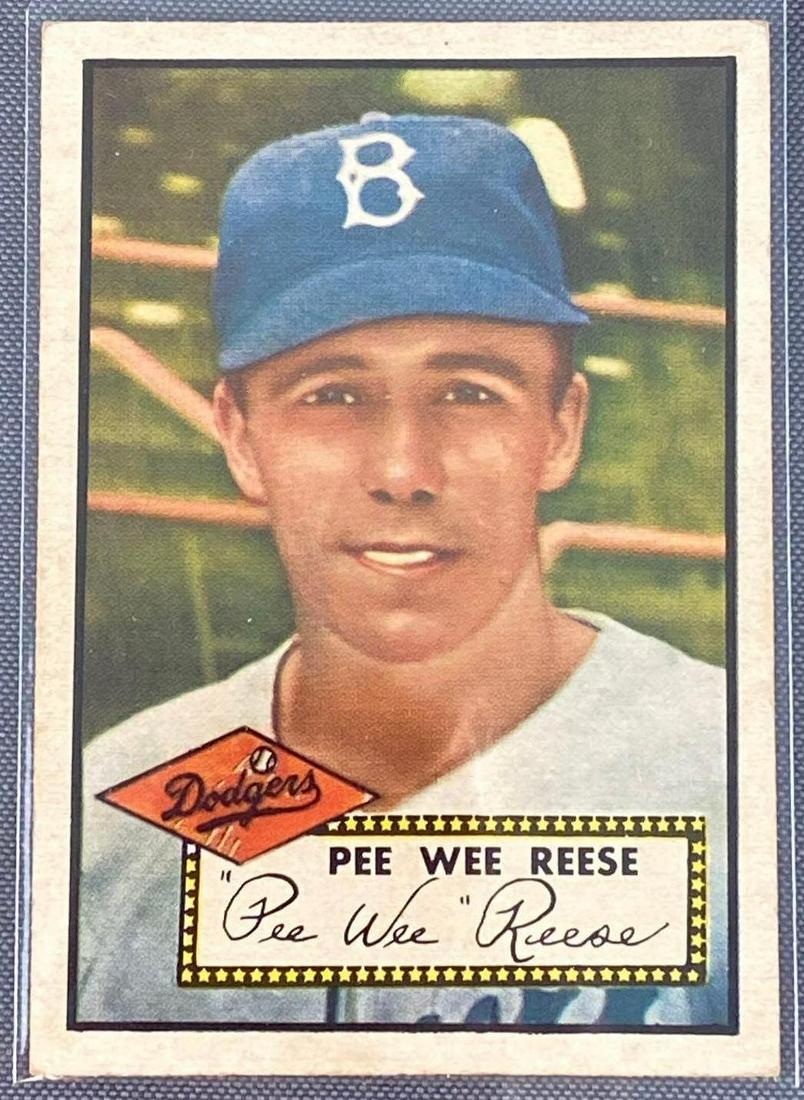 1952 Topps Pee Wee Reese #333 Set Break (1 of 3)