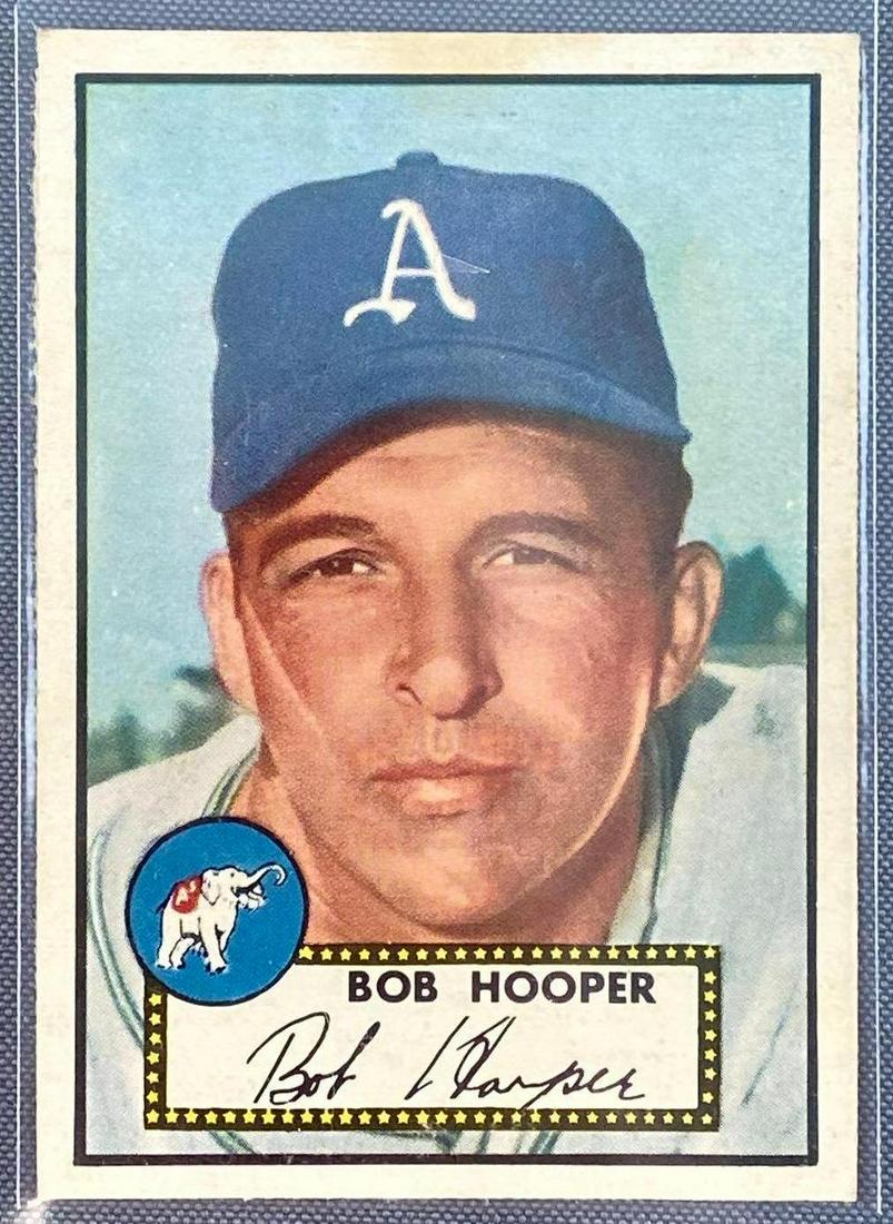 1952 Topps Bob Hooper #340 Set Break (1 of 3)