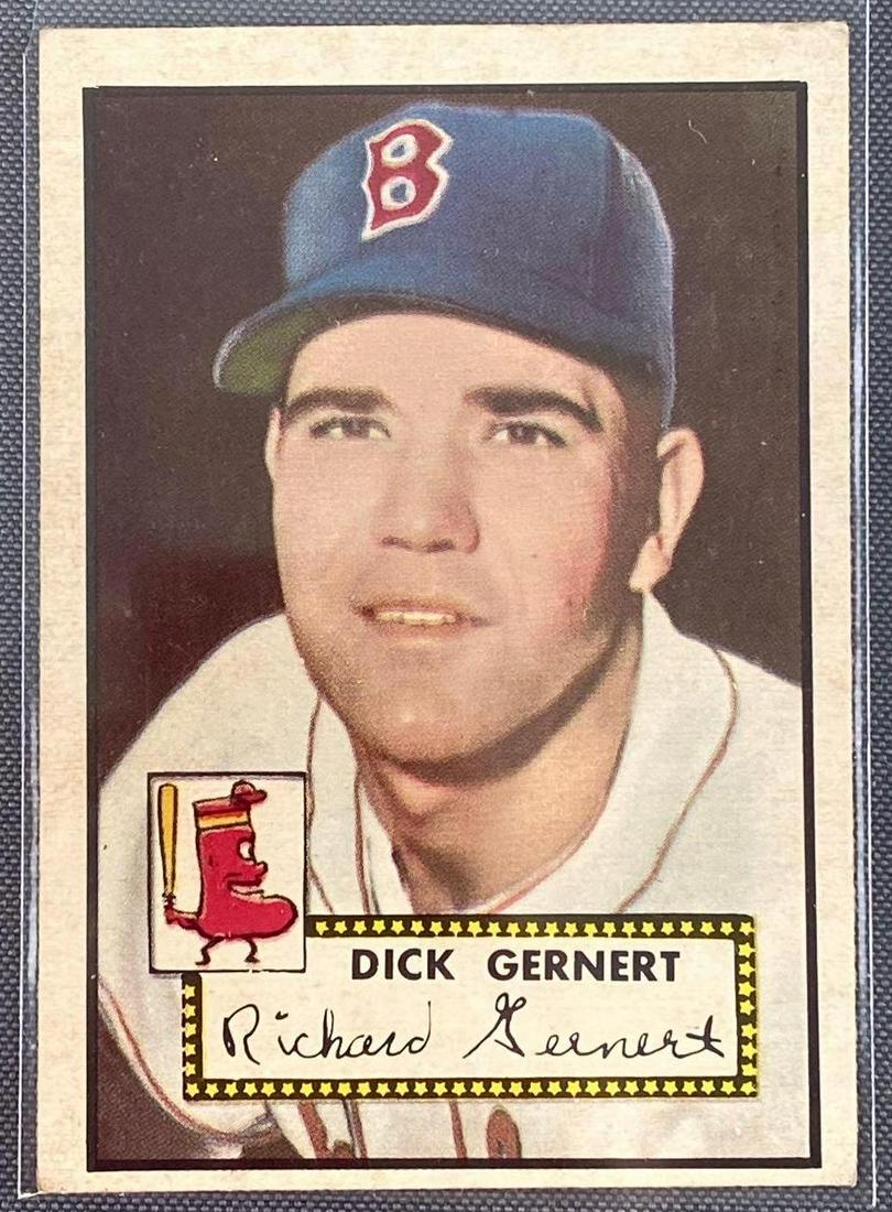 1952 Topps Dick Gernert #343 Set Break (1 of 3)