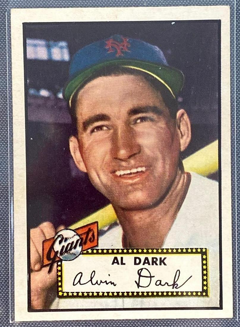 1952 Topps Al Dark #351 Set Break (1 of 3)
