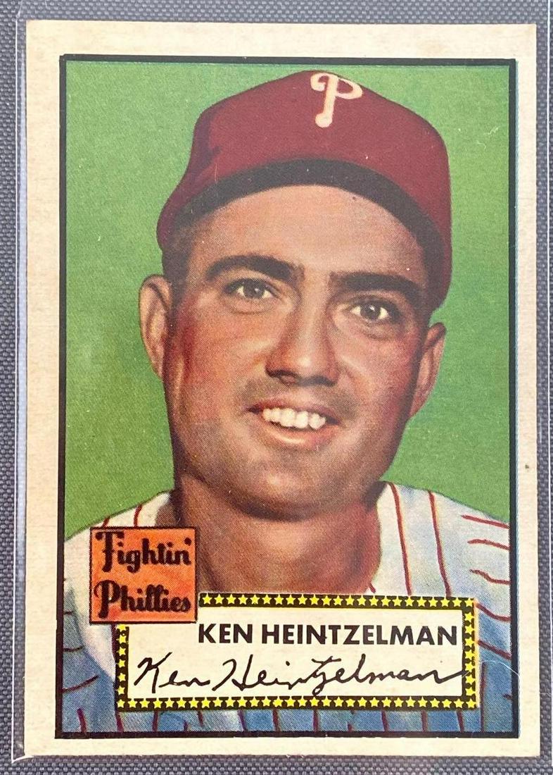 1952 Topps Ken Heintzelman #362 Set Break (1 of 3)