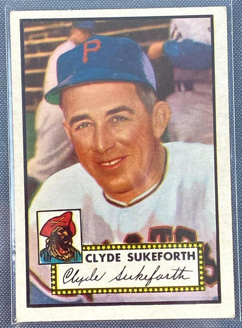 1952 Topps Clyde Sukeforth #364 Set Break (1 of 3)