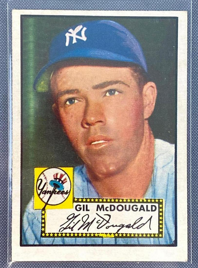 1952 Topps Gil McDougald #372 Set Break (1 of 3)