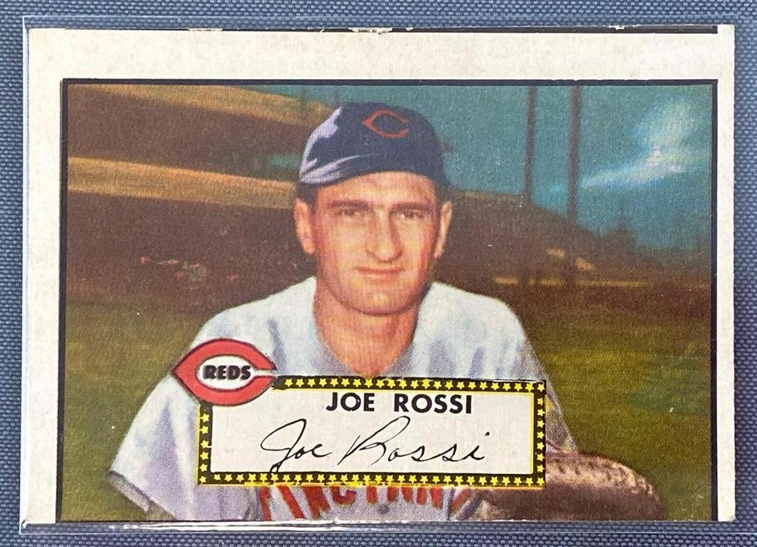 1952 Topps Joe Rossi #379 Set Break: High number, VG.
