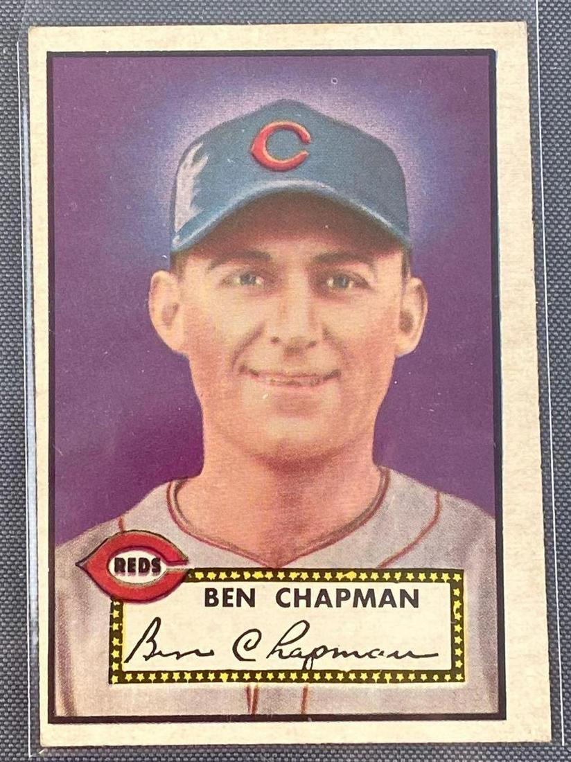 1952 Topps Ben Chapman #391 Set Break (1 of 3)