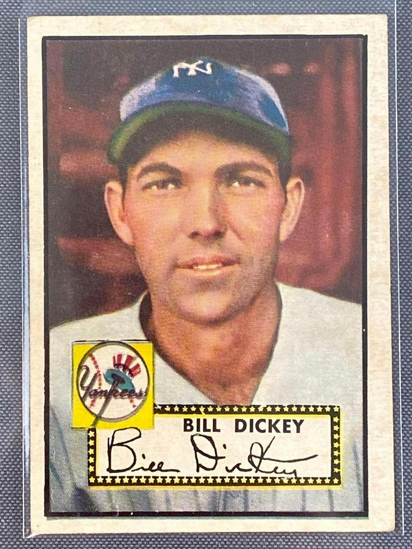 1952 Topps Bill Dickey #400 Set Break (1 of 3)