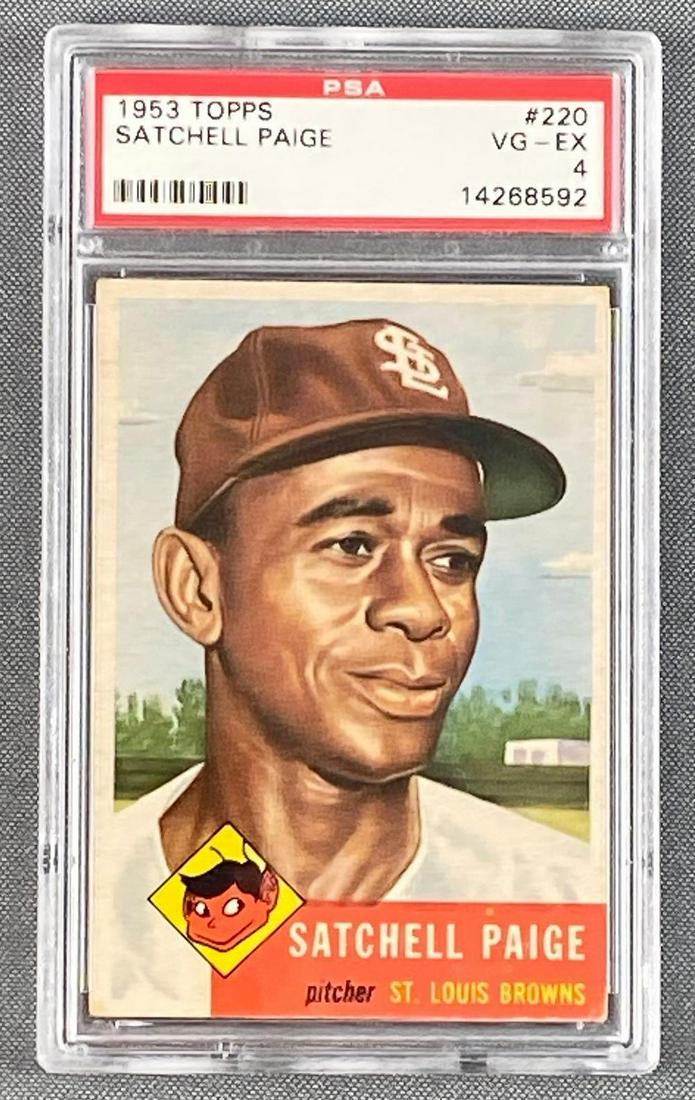 1953 Topps Satchell Paige #220 PSA 4 (1 of 3)