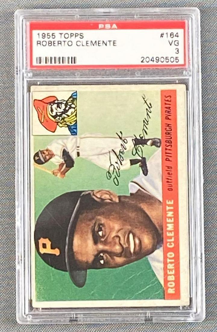 1955 Topps Roberto Clemente #164 PSA 3 (1 of 4)
