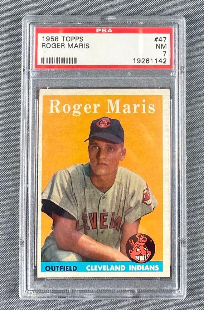1958 Topps Roger Maris #47 PSA 7 (1 of 3)
