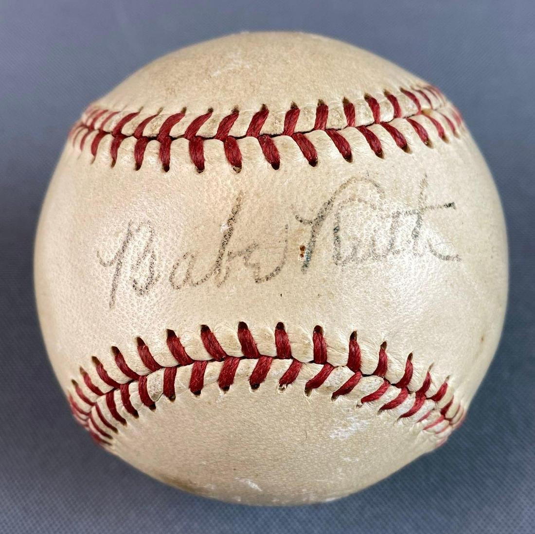 Babe Ruth Signed Baseball JSA Authentic (1 of 5)