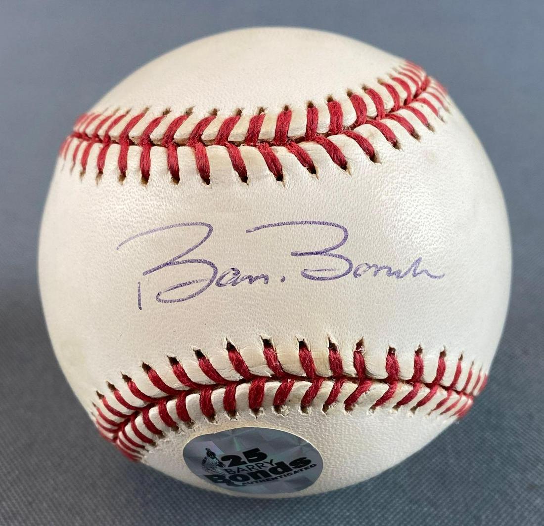 Barry Bonds Signed Baseball (1 of 4)