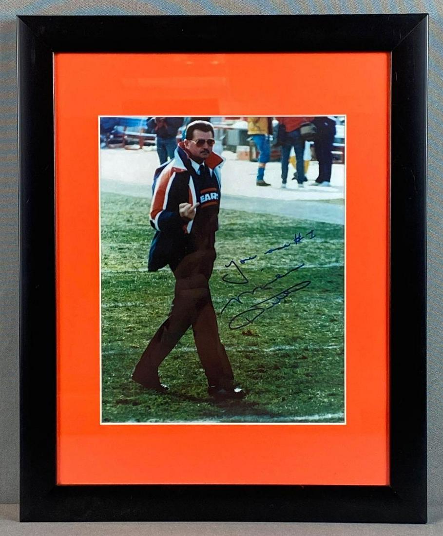 Mike Ditka Chicago Bears Signed & Framed Photograph (1 of 4)