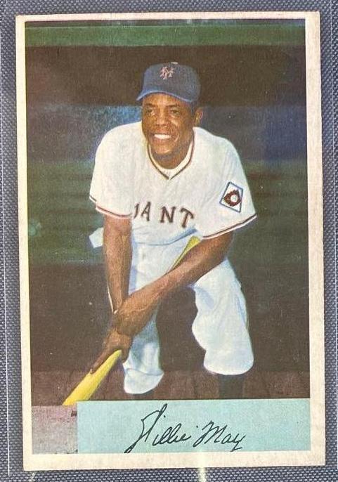 1954 Bowman Willie Mays #89 Set Break (1 of 3)