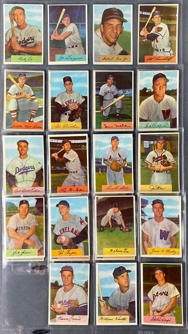 30 - 1954 Bowman Card Set Break (1 of 5)