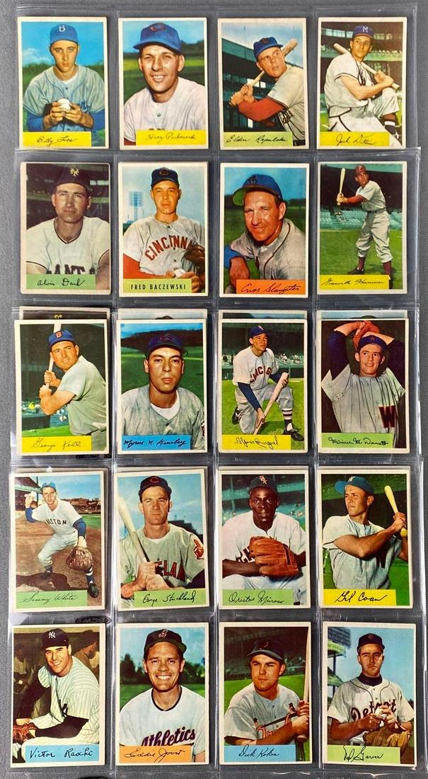 29 - 1954 Bowman Card Set Break (1 of 5)