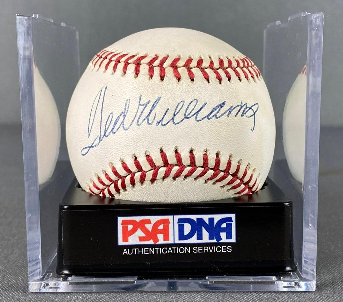 Ted Williams Signed Baseball (1 of 4)