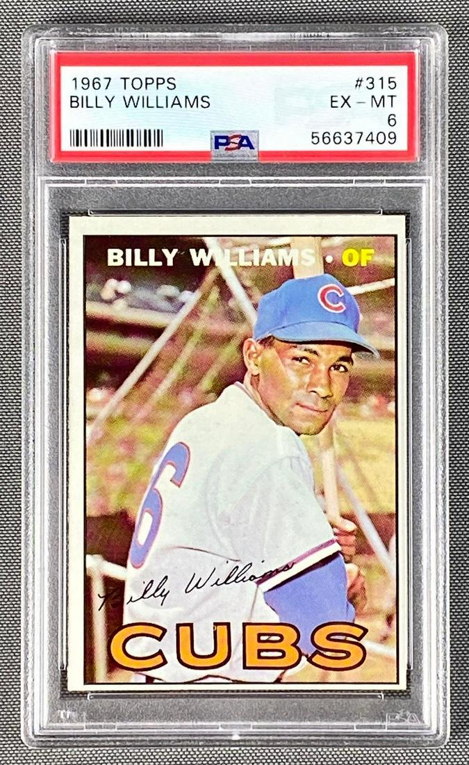 1967 Topps Billy Williams #315 PSA 6 (1 of 4)
