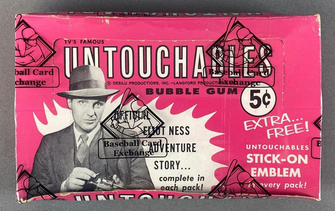1962 Leaf Untouchables Unopened Wax Box BBCE Certified (1 of 2)
