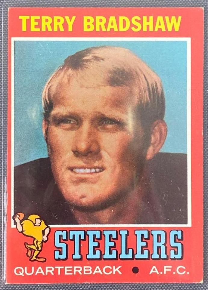 1971 Topps Terry Bradshaw #156 Rookie (1 of 3)