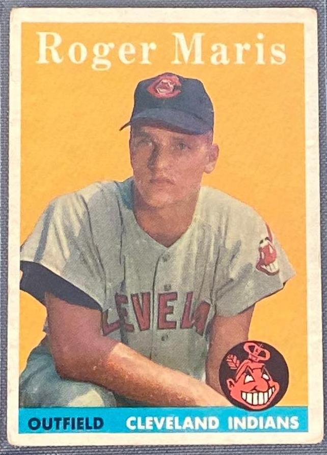 1958 Topps Roger Maris #49 Rookie: Very good condition.