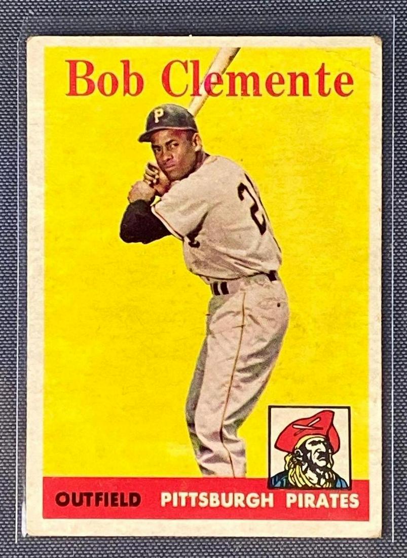 1958 Topps Bob Clemente #52 (1 of 3)