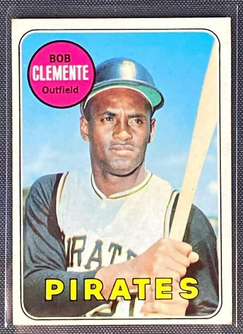 1969 Topps Bob Clemente #50: EX, sharp looking card.