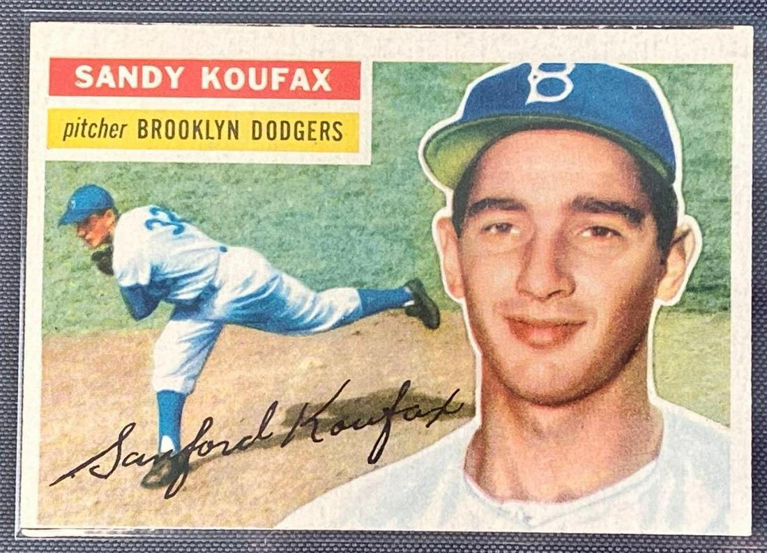 1956 Topps Sandy Koufax #79 Baseball Card (1 of 3)