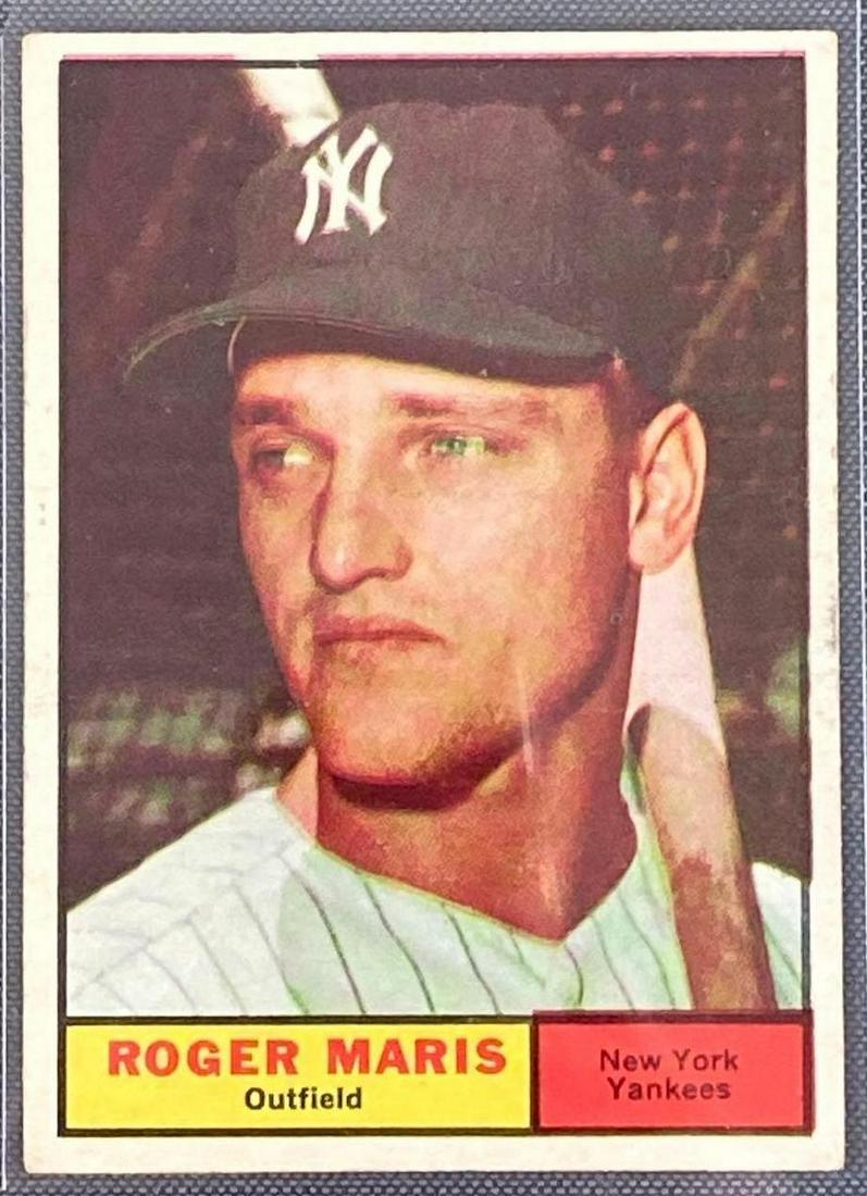 1961 Topps Roger Maris #2 Baseball Card (1 of 3)