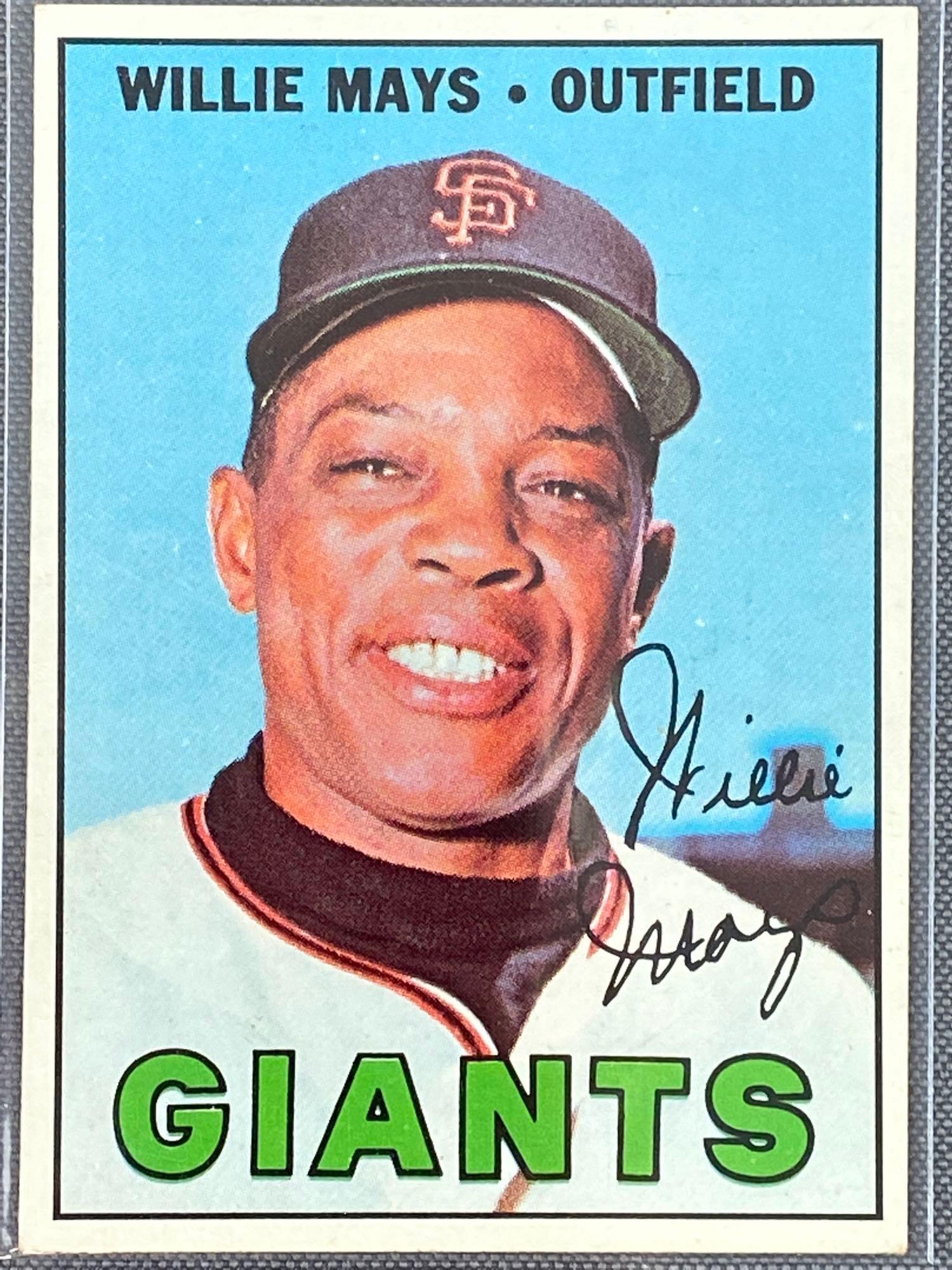 1967 Topps Willie Mays #200 Baseball Card (1 of 3)