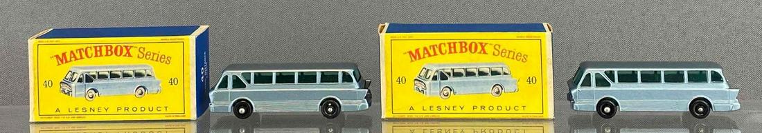 Group of 2 Matchbox No. 40 Long Distance Coach (1 of 8)