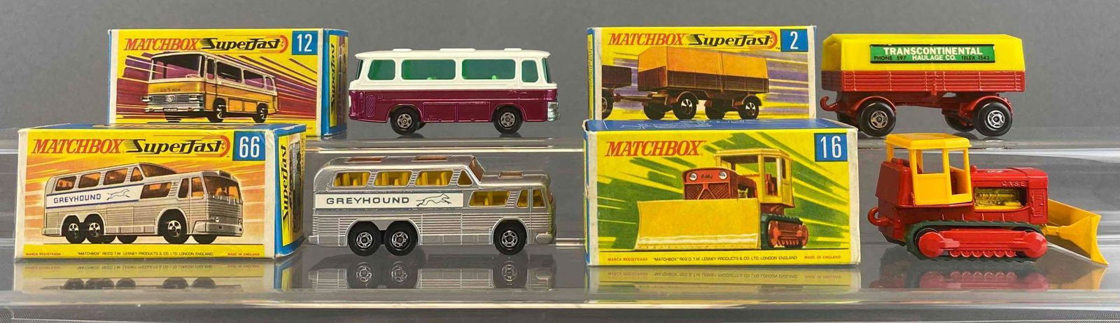 Group of 4 Matchbox Assorted Die-Cast Vehicles (1 of 8)