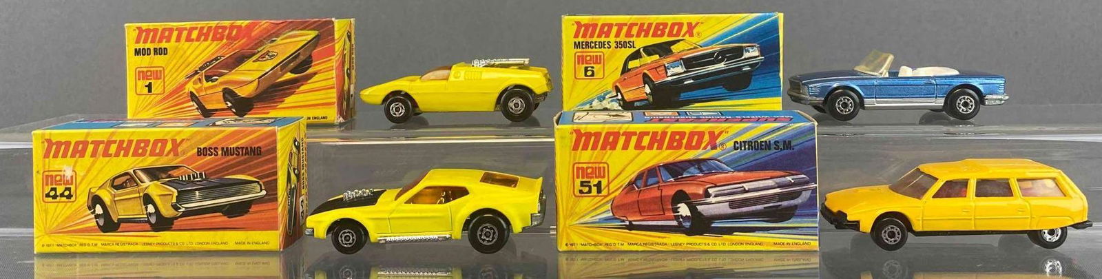 Group of 4 Matchbox Superfast Vehicles (1 of 8)