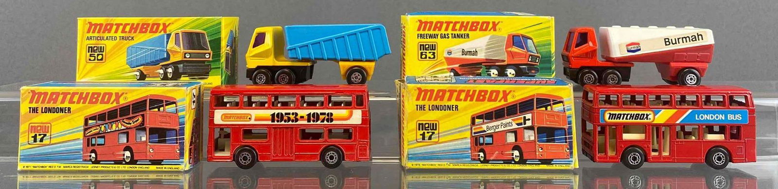 Group of 4 Matchbox Superfast Vehicles (1 of 8)