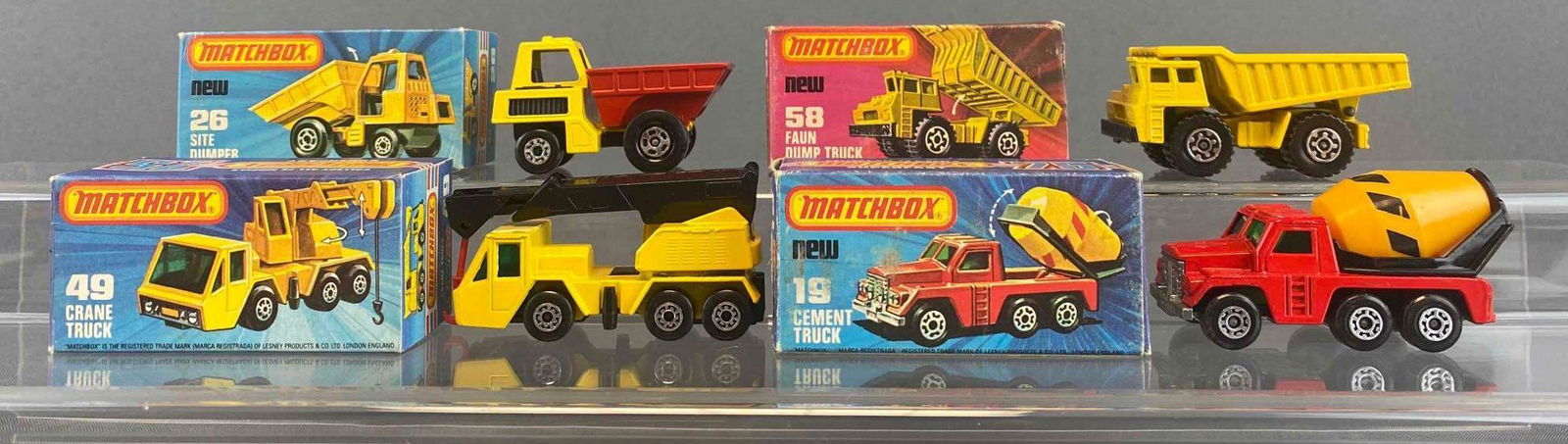 Group of 4 Matchbox Superfast 75 Vehicles (1 of 8)