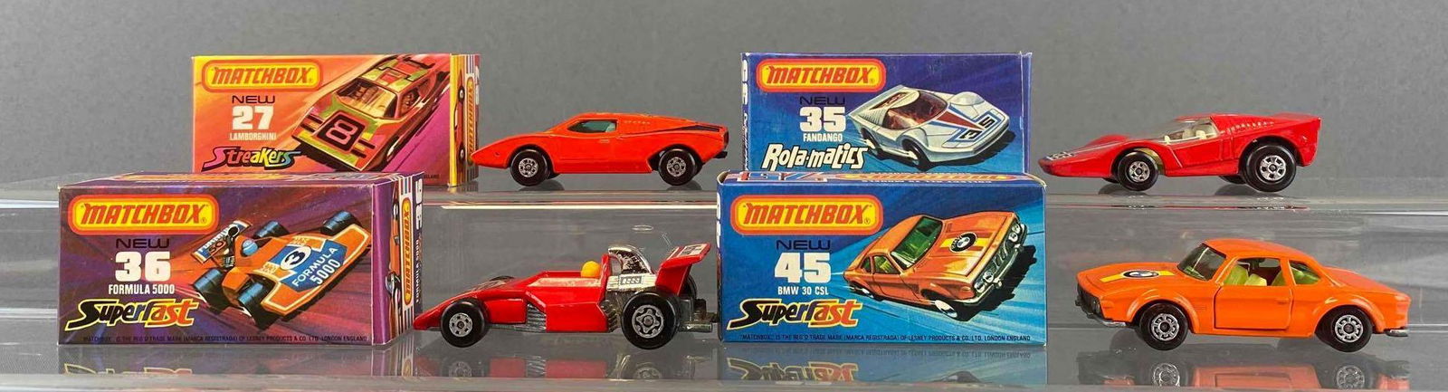 Group of 4 Matchbox Superfast and Rola-matics (1 of 8)