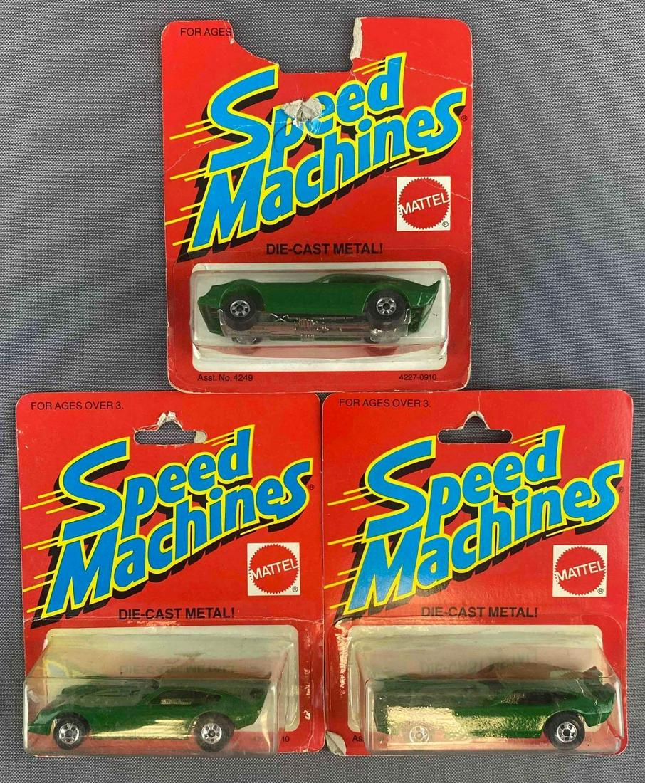 Group of 3 Mattel Speed Machines Die-Cast Vehicles (1 of 3)