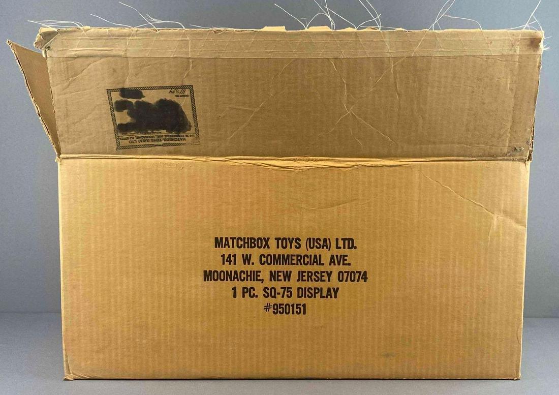 Matchbox SQ-75 Rotary Display: Unbuilt. Sealed in shipping sleeves with original shipping packaging. Unknown set completion.
