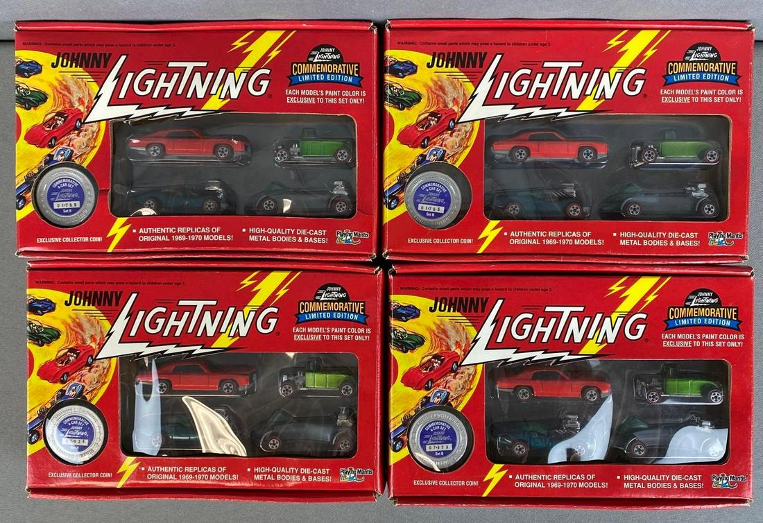 Group of 4 Johnny Lightning Commemorative Die-Cast Vehicles (1 of 4)